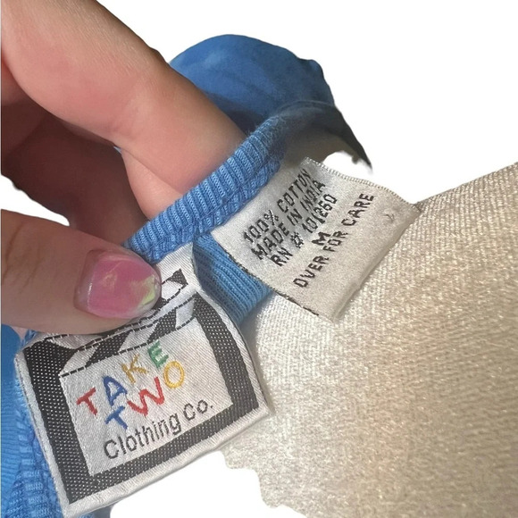 Chicago Skyline Y2K Colorful Art Shirt M - Picture 3 of 4